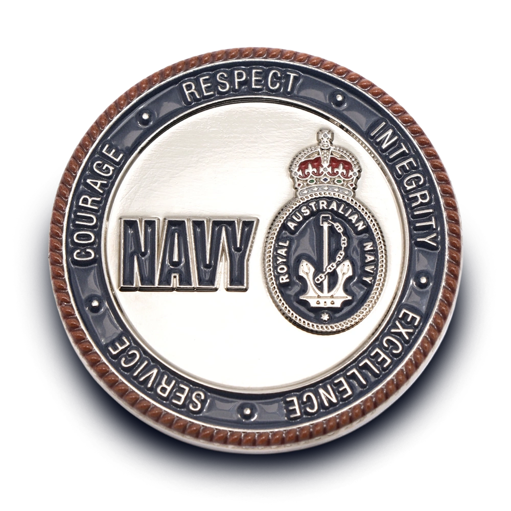 Silver-plated Limited-Edition Medallion Front
